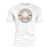 USC Trojans White VW Slug Bug Dyed Ringspun T-Shirt